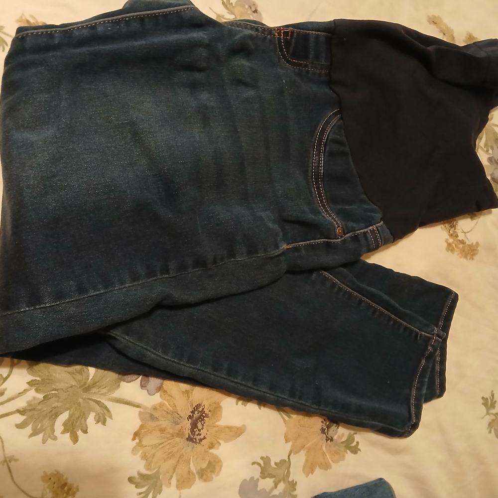 Dark Blue Denim Jeans